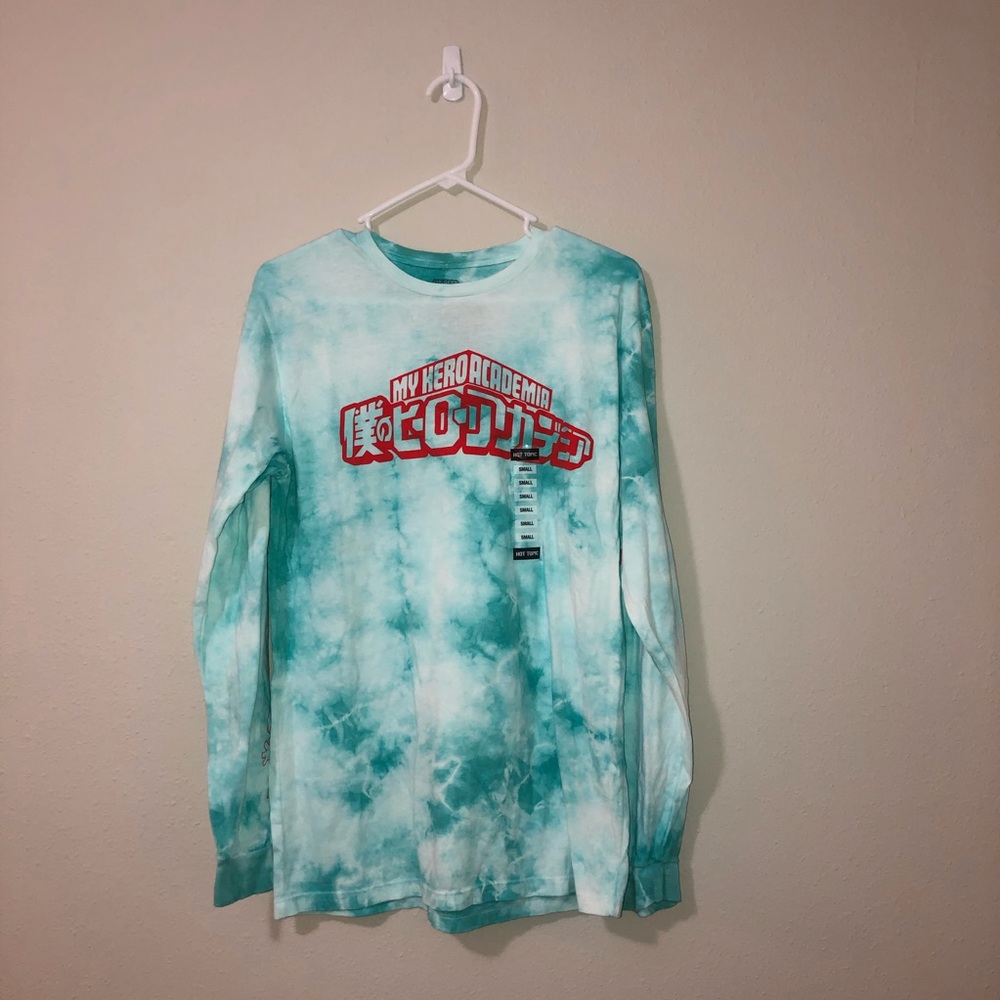My Hero Academia Tie-Dye long sleeve tee